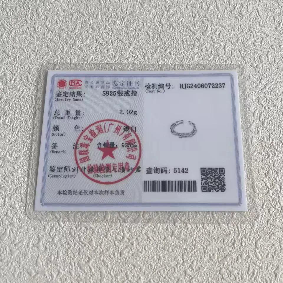 PANJBJ 925 Sterling Silver Geometric Cross Ring for Women Girl Fashion Individuality Concise Jewelry Birthday Gift Dropshipping