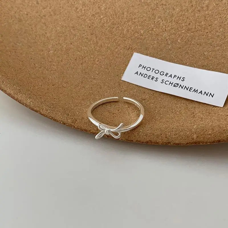 PANJBJ 925 Sterling Silver Geometric Cross Ring for Women Girl Fashion Individuality Concise Jewelry Birthday Gift Dropshipping